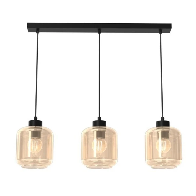 Lampa wisząca SOMBRA AMBER 3xE27 MLP8371 Milagro
