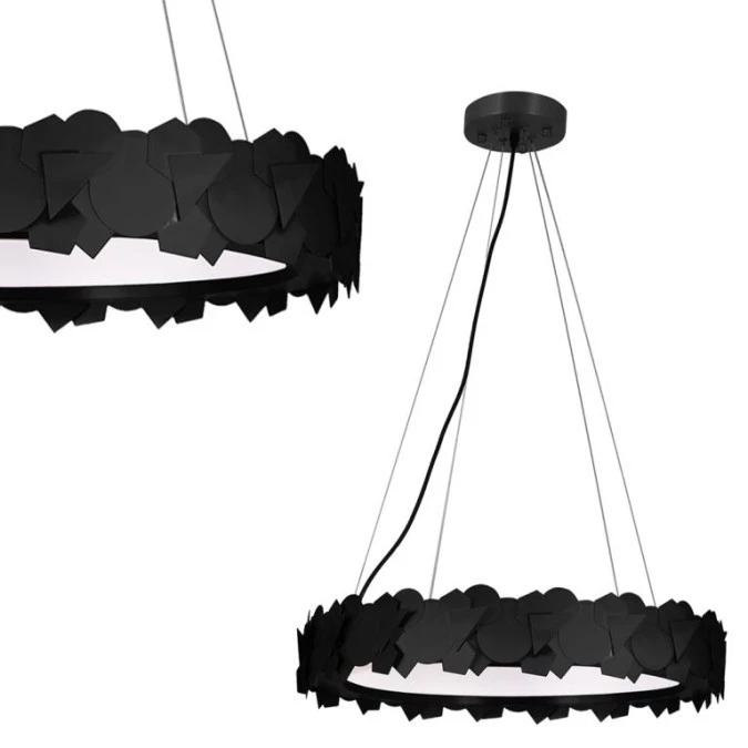 Lampa wisząca SOHO BLACK 24W LED ML6157 Milagro
