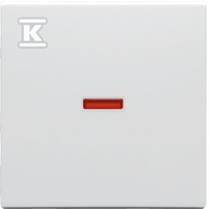 Klawisz z czerwonym okienkiem do wyłączników: podtynkowego, schodowego, krzyżowego i schodowego z podświetleniem KON 1789-84-500 2CKA001751A3091 Klawisz z czerwonym okienkiem do wyłączników: podtynkowego, schodowego, krzyżowego i schodowego z podświetleniem KON 1789-84-500 2CKA001751A3091