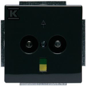 Gniazdo wyrównania potencjałów (męskie) Carat, Future antracyt 2095 UC-81 2CKA002495A0084 Gniazdo wyrównania potencjałów (męskie) Carat, Future antracyt 2095 UC-81 2CKA002495A0084