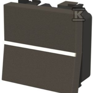 Łącznik 2-biegunowy Zenit antracyt N2201.2 AN 2CLA220120N1801