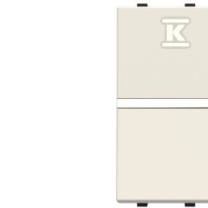 Łącznik pojedynczy 1-modułowy (mechanizm + klawisz) Zenit biały N2101 BL 2CLA210100N1101 Łącznik pojedynczy 1-modułowy (mechanizm + klawisz) Zenit biały N2101 BL 2CLA210100N1101