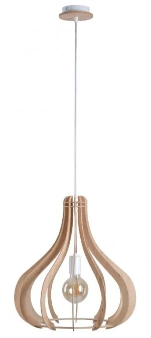 Lampa wisząca nowoczesna 1xE27 LAVENA NATURAL