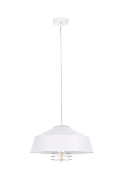 Lampa wisząca nowoczesna loftowa 1xE27 ELECTRA WHITE