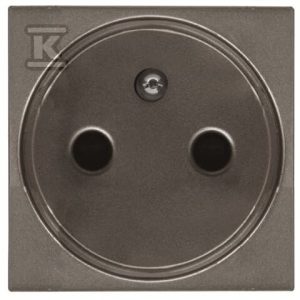 Gniazdo z bolcem 2-modułowe antracyt R2287 AN 2CLA228700R1801 Gniazdo z bolcem 2-modułowe antracyt R2287 AN 2CLA228700R1801