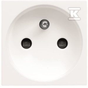 Gniazdo z bolcem 2-modułowe biały R2287 BL 2CLA228700R1101 Gniazdo z bolcem 2-modułowe biały R2287 BL 2CLA228700R1101
