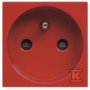 Gniazdo z bolcem 2P+Z Zenit czerwony N2287 RJ 2CLA228700N7001 Gniazdo z bolcem 2P+Z Zenit czerwony N2287 RJ 2CLA228700N7001