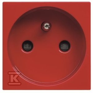 Gniazdo z bolcem, przesłonami 2P+Z Zenit czerwony N2287.6 RJ 2CLA228760N7001 Gniazdo z bolcem, przesłonami 2P+Z Zenit czerwony N2287.6 RJ 2CLA228760N7001