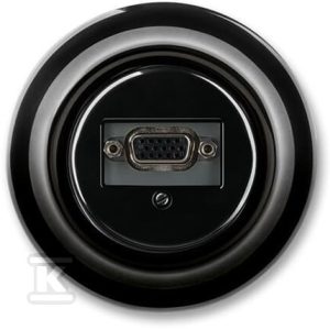 Gniazdo VGA, czarne 5014K-C00426 N 2CHK290426C4301 Gniazdo VGA, czarne 5014K-C00426 N 2CHK290426C4301