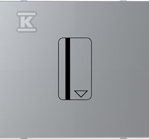 Wyłącznik czasowy na kartę z LED Zenit srebrny N2214.5 PL 2CLA221450N1301