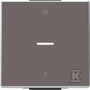 Klawisz z okienkiem i symbolem ON/OFF, 1-krotny Taupé 8501.4 TP 2CLA850140A6301 Klawisz z okienkiem i symbolem ON/OFF, 1-krotny Taupé 8501.4 TP 2CLA850140A6301