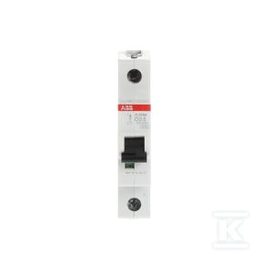 Wyłącznik nadmiarowo-prądowy, 1P, charakterystyka D, 0.5A, 10kA, AC | S201M-D0.5 2CDS271001R0981 Wyłącznik nadmiarowo-prądowy, 1P, charakterystyka D, 0.5A, 10kA, AC | S201M-D0.5 2CDS271001R0981