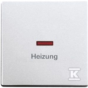 Klawisz pojedynczy z czerwonym okienkiem Future aluminiowo srebrny 1789 H-83 2CKA001751A2955 Klawisz pojedynczy z czerwonym okienkiem Future aluminiowo srebrny 1789 H-83 2CKA001751A2955