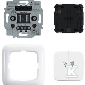 Komplet ściemniacza sensor 2-krotny, wkładka flex 64851 U, ramka i pokrywy, Reflex SI 214 biały alpejski 62851 UJ-214-WL, ABB-free@home flex WL 2CKA006200A0290 Komplet ściemniacza sensor 2-krotny, wkładka flex 64851 U, ramka i pokrywy, Reflex SI 214 biały alpejski 62851 UJ-214-WL, ABB-free@home flex WL 2CKA006200A0290