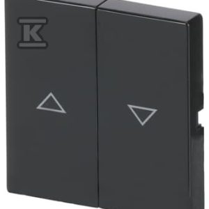 Klawisz z nadrukiem do wyłącznika / przycisku żaluzjowego Carat, Future antracyt 1785 JA-81 2CKA001751A2934 Klawisz z nadrukiem do wyłącznika / przycisku żaluzjowego Carat, Future antracyt 1785 JA-81 2CKA001751A2934