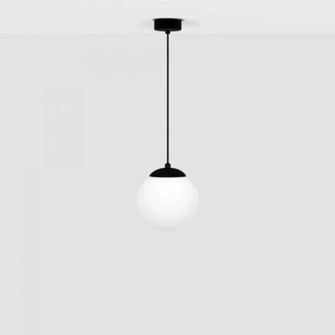 Lampa wisząca SAVOY szklany mleczny klosz Ø16 cm nad stół K‑4921 Kaja Lighting