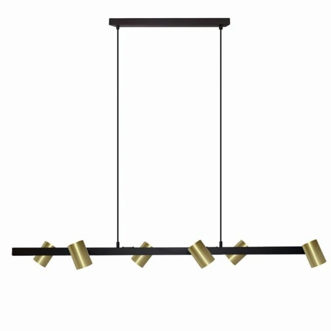 Lampa wisząca SNOW 6 linia złota LP‑731/6L GD Light Prestige