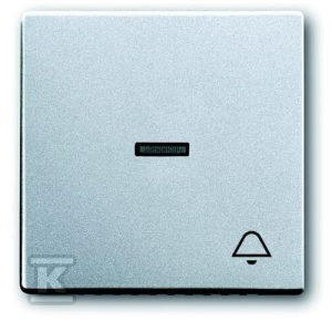 Klawisz z symbolem „dzwonek” do przycisku zwiernego Future aluminiowo srebrny 1789 KI-83 2CKA001751A2952 Klawisz z symbolem „dzwonek” do przycisku zwiernego Future aluminiowo srebrny 1789 KI-83 2CKA001751A2952