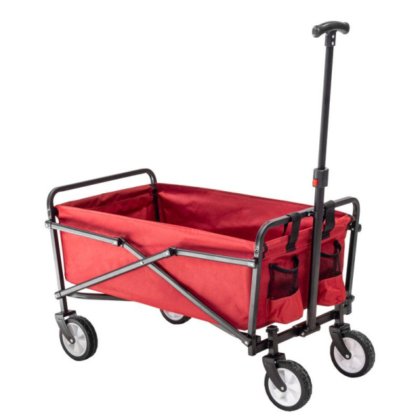 Ogrodowy Wózek Transportowy W Kolorze Czerwonym 169672