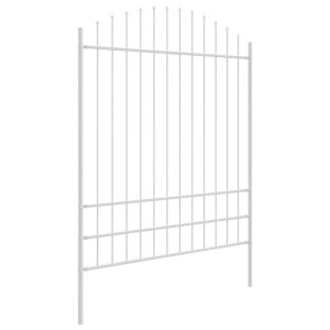 Ogrodzenie Płot Malowana Proszkowo Stal 170×225 cm Biały 871105 Ogrodzenie Płot Malowana Proszkowo Stal 170×225 cm Biały 871105
