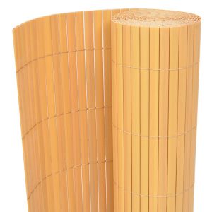 Ogrodzenie Płot PVC 90×300 cm Żółty 880542 Ogrodzenie Płot PVC 90×300 cm Żółty 880542