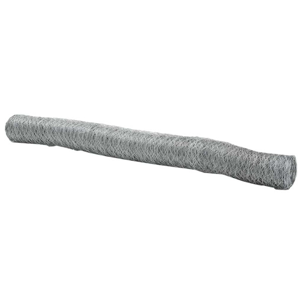 Ogrodzenie Płot Stal Galwanizowana 1,2x50 m Srebrny 882231