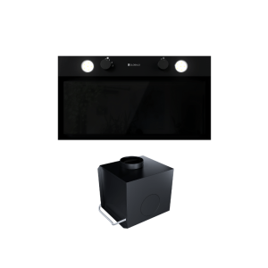 Okap GLOBALO Fluxime 60.1 Black + Turbina TW 2.1 137722 Okap GLOBALO Fluxime 60.1 Black + Turbina TW 2.1 137722