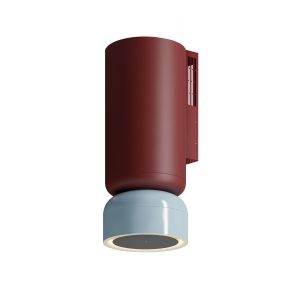 Okap kominowy Ciarko Icon Burgundy Satin/Baby Blue Gloss 965797