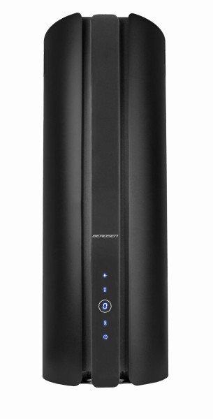 Okap kuchenny kominowy 35cm wiszący Berdsen tuba led 356784