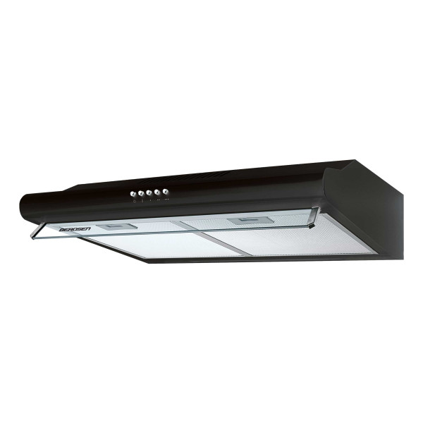 Okap kuchenny podszafkowy 50cm Berdsen czarny 10A 269529