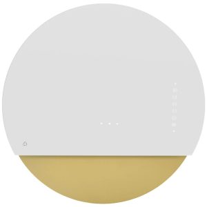 Okap przyścienny CIARKO Eclipse Biało-złoty 677591 Okap przyścienny CIARKO Eclipse Biało-złoty 677591