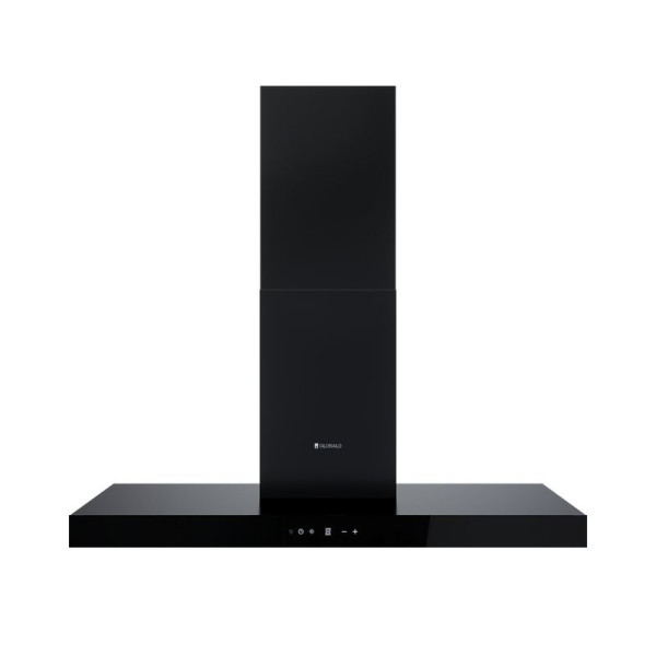 Okap przyścienny GLOBALO LONATIO 90.1 black 608m3/h 90cm 1003930