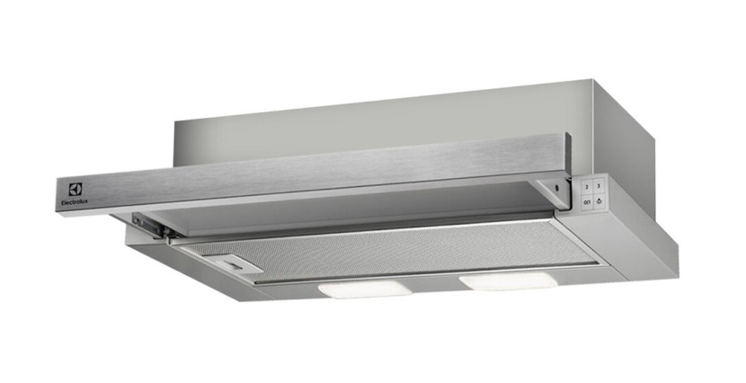 Okap teleskopowy Electrolux LFP226S 60 cm szary 516936