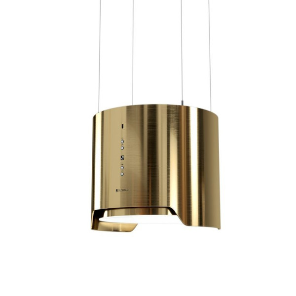 Okap wyspowy GLOBALO 39cm ARENOFLOW 39.4 light gold 365 m3/h 1003966