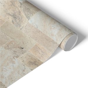 Okleina meblowa Beżowy kamień 75×150 Folia samoprzylepna Loft Mat 1029401