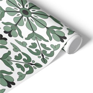 Okleina meblowa Zielony modernizm 75×150 Folia samoprzylepna Szafa 1029440 Okleina meblowa Zielony modernizm 75×150 Folia samoprzylepna Szafa 1029440