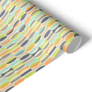 Okleina na meble Kolorowe owale 65×130 Folia samoprzylepna Design 1028760 Okleina na meble Kolorowe owale 65×130 Folia samoprzylepna Design 1028760