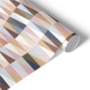 Okleina na meble Pastelowe trójkąty 75×150 Folia samoprzylepna Skandi 1028750 Okleina na meble Pastelowe trójkąty 75×150 Folia samoprzylepna Skandi 1028750