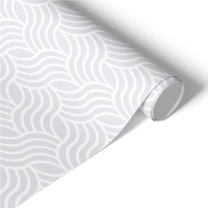 Okleina na meble Szaro-białe fale 50×100 Folia samoprzylepna DIY 1034077 Okleina na meble Szaro-białe fale 50×100 Folia samoprzylepna DIY 1034077