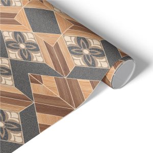 Okleina na meble Szaro-brązowa geometria 50×100 Folia samoprzylepna 1029674 Okleina na meble Szaro-brązowa geometria 50×100 Folia samoprzylepna 1029674