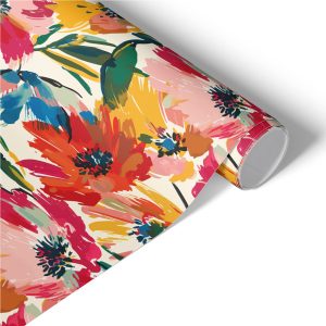 Okleina na meble Żywe kwiaty 50×100 Folia samoprzylepna Kolor DIY 1029284 Okleina na meble Żywe kwiaty 50×100 Folia samoprzylepna Kolor DIY 1029284