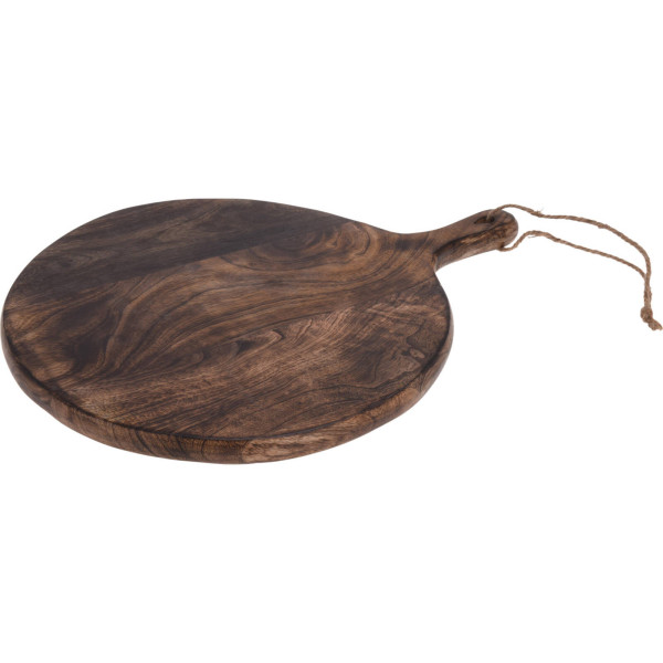 Okrągła deska do serwowania, drewno mango, 40 cm 144675