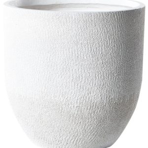 Okrągła doniczka kremowa 63709 Okrągła doniczka kremowa 63709