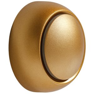 Okrągła lampa ścienna Avon metalowa LED 5W do salonu złota 187276 Okrągła lampa ścienna Avon metalowa LED 5W do salonu złota 187276
