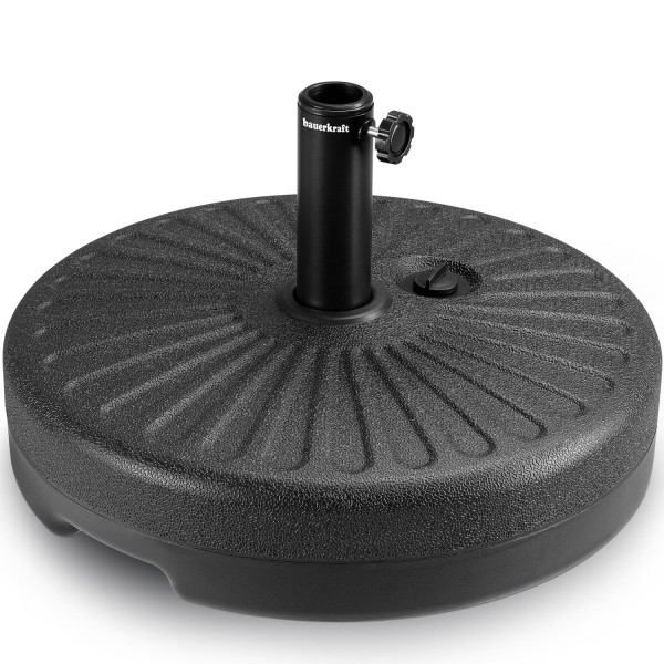 Okrągła podstawa pod parasol ogrodowy stojak obciążnik baza uchwyt 38-48mm 941633