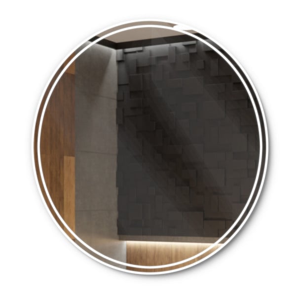 Okrągłe Lustro Łazienkowe Led Wenezia - 120Cm 768095