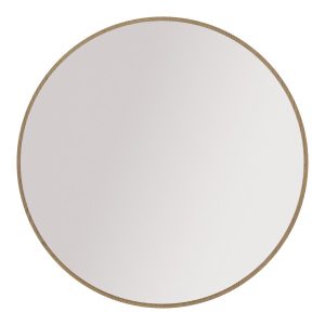 Okrągłe lustro wiszące do salonu 100 cm OVENTO 827393 Okrągłe lustro wiszące do salonu 100 cm OVENTO 827393