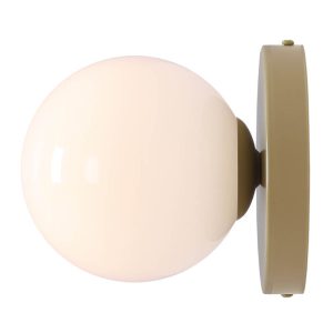 Okrągły kinkiet ścienny BALL 1126C12_S Aldex szklany biały 186965 Okrągły kinkiet ścienny BALL 1126C12_S Aldex szklany biały 186965