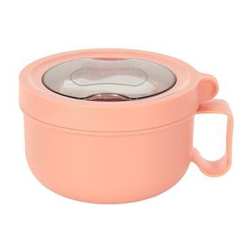 Okrągły Lunch box pomarańczowy 84534
