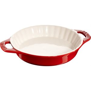 Okrągły półmisek ceramiczny do ciast Staub – 1.2 ltr, Czerwony 680197